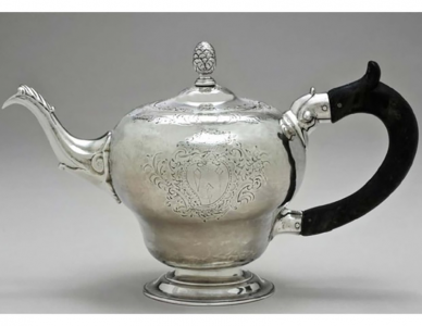 Teapot, Paul Revere Jr., 1760-70