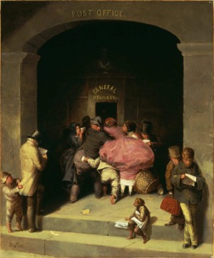 Post Office, ca. 1859-63, by David Gilmour Blythe