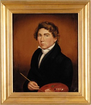 The Artist as a Young Man: Self-Portrait by William Matthew Prior, 1825