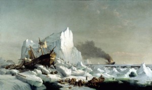“Sealers Crushed in the Ice,” 1866 by William Bradford
