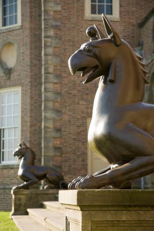 Paul Manship Griffins (1928), dedicated to Mr. Crane Paul Manship Griffins (1928), dedicated to Mr. Crane