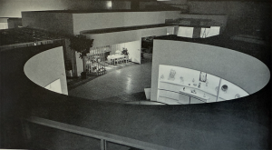 Interior view of the Decorative Arts Pavilion Interior view of the Decorative Arts Pavilion