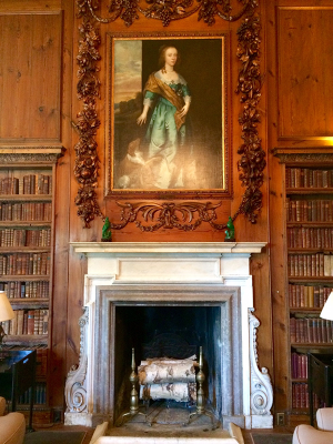 Grinling Gibbons overmantel carvings, c. 1675 Grinling Gibbons overmantel carvings, c. 1675