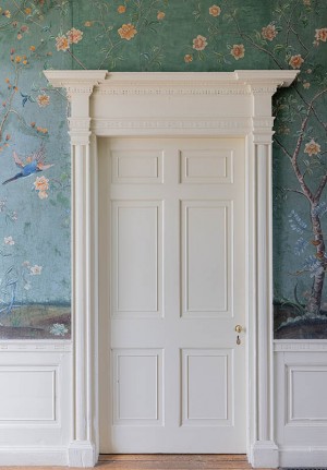 Long Hill Door and Wallpaper