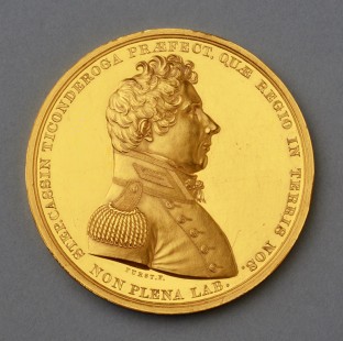 Congressional Medal of Honor commemorating Stephen Cassin, ca. 1815