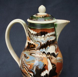 English baluster form cream jug ca. 1780