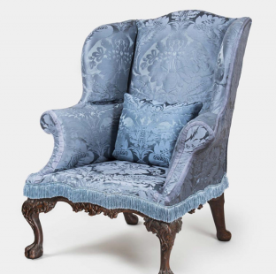 Easy chair, Thomas Affleck (frame) and Nicholas Bernard and Martin Jugiez (carvers), Philadelphia, 1770, commissioned by John Cadwalader