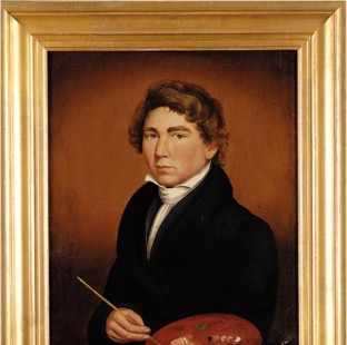 The Artist as a Young Man: Self-Portrait by William Matthew Prior, 1825
